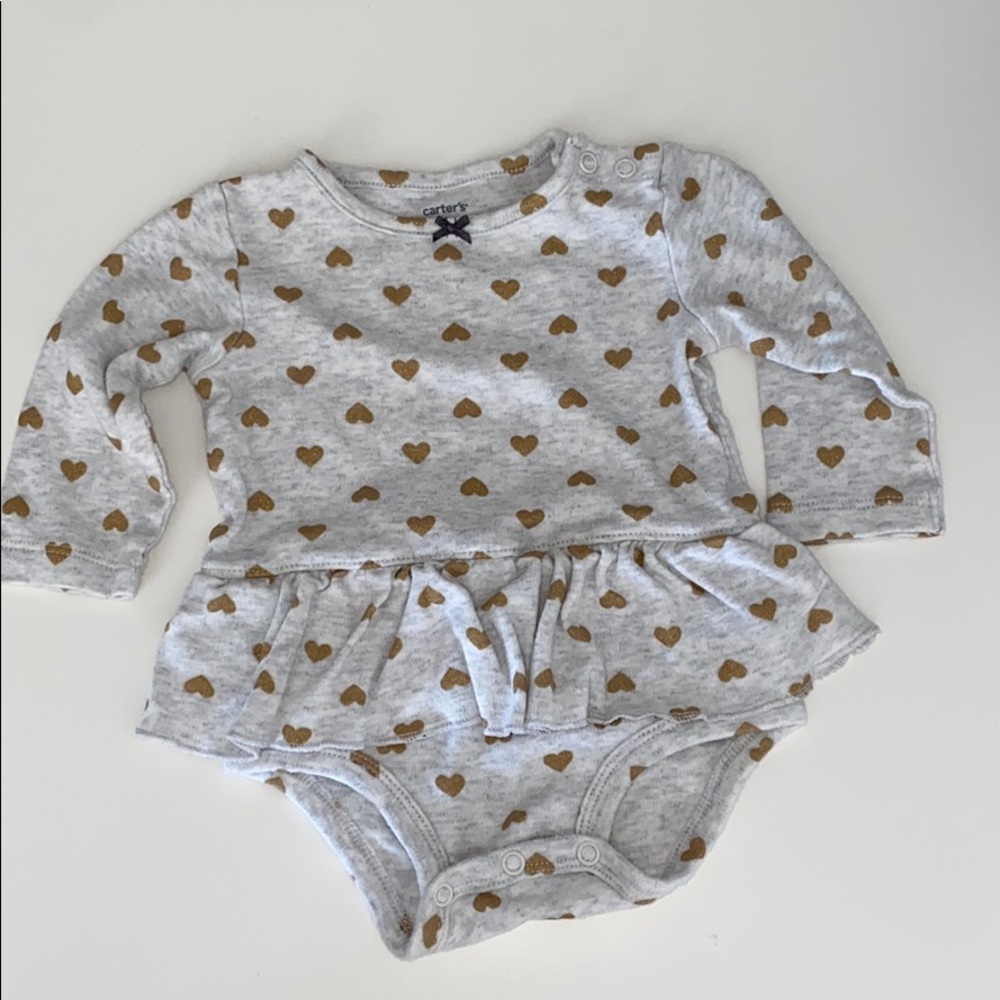 Girls ruffle onsie